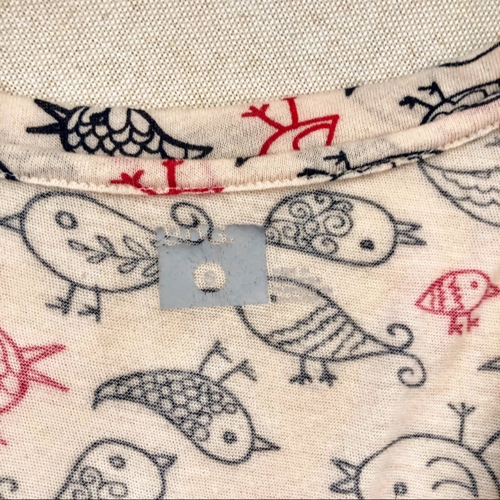 Cute & Quirky Bird Print Shirt - Picture 4 of 4